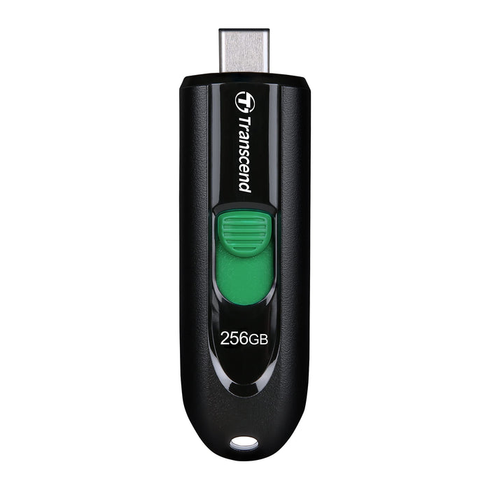 Transcend JetFlash 790C - USB flash drive - 256 GB - USB-C 3.2 Gen 1 - black