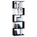 HOMCOM Shelf 833-450BK Black 240 x 600 x 1,845 mm