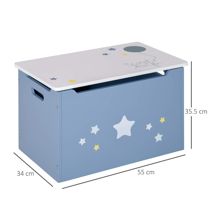 HOMCOM Storage Box 311-019 550 mm 1430 mm 600 mm Blue