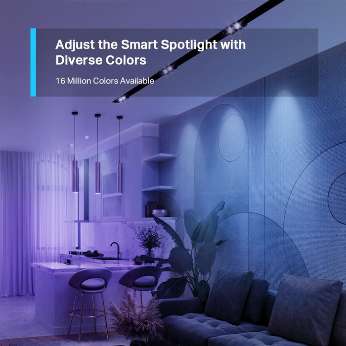 TP-Link Tapo Smart Wi-Fi Spotlight Smart Bulbs Multicolour 4 Pack