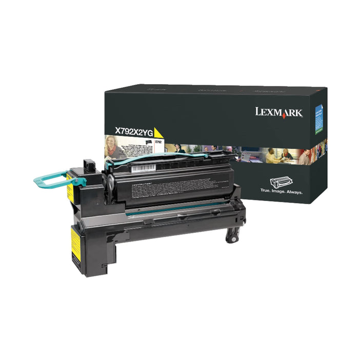 Lexmark Original Toner Cartridge X792X2YG Yellow