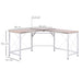 HOMCOM L Shaped Desk White 1,500 x 760 mm