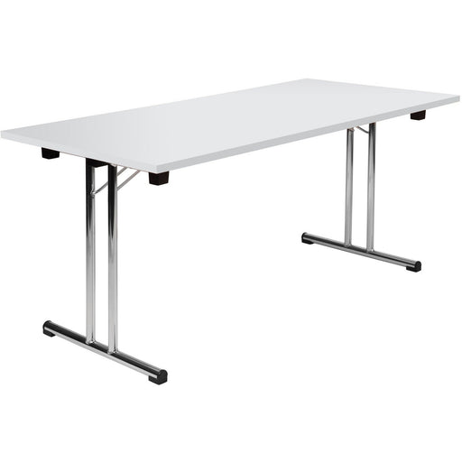 Teknik Rectangular Folding Table White 1,600 x 800 x 730 mm