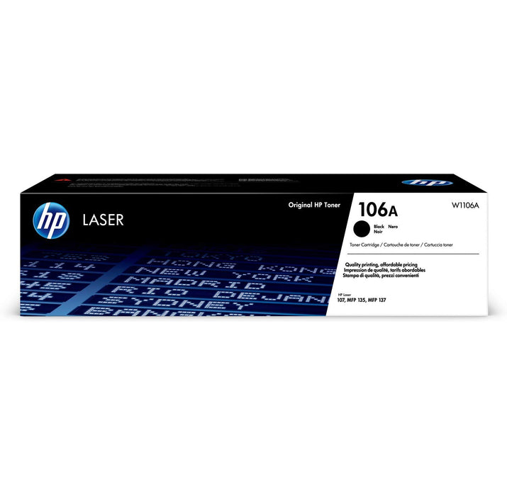 HP 106A Original Toner Cartridge W1106A Black