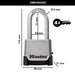 MASTERLOCK Combination Padlock M176EURDLH Boron Carbide