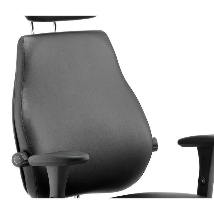 Dynamic Synchro Tilt Posture Chair Multi-Arms Chiro Plus Ultimate With Headrest High Back