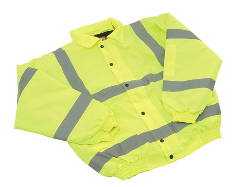 Hi-Vis Yellow Motorway Jacket - XL (48in) OC-122-XL