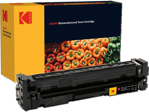 Kodak Remanufactured Toner Cartridge Compatible with HP 203A Magenta