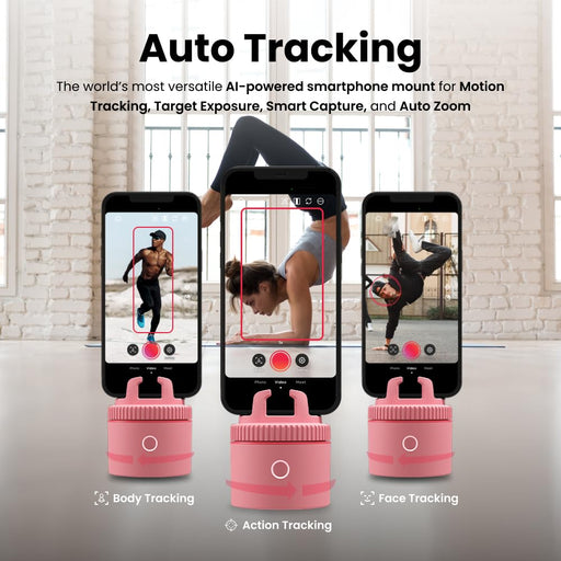 Pivo Tracking Phone Holder Pink