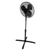 igenix Pedestal Fan Black 70 x 70 x 125 cm