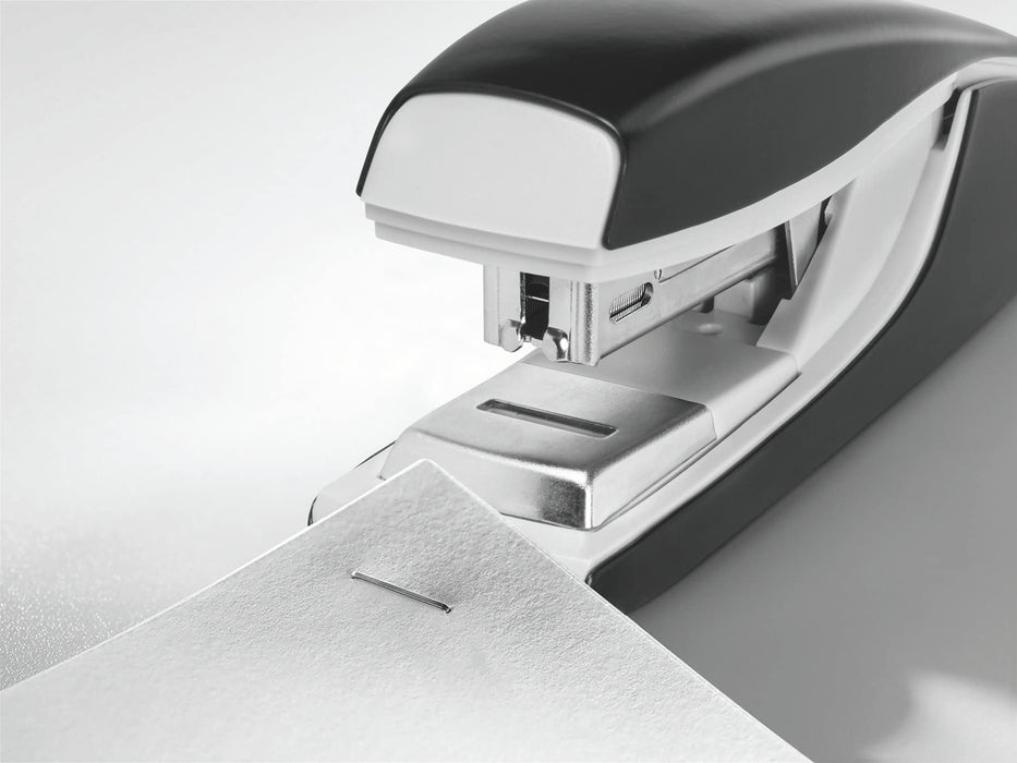 Leitz NeXXt WOW Stapler 5502 Half Strip White 30 Sheets 24/6, 26/6 Metal