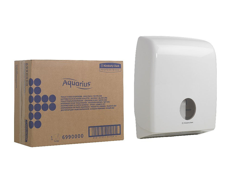 Kimberly-Clark Professional Toilet Roll Dispenser Single Sheet System 6990 Plastic White