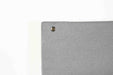 Bi-Office Notice Board Non Magnetic 180 (W) x 120 (H) cm Grey