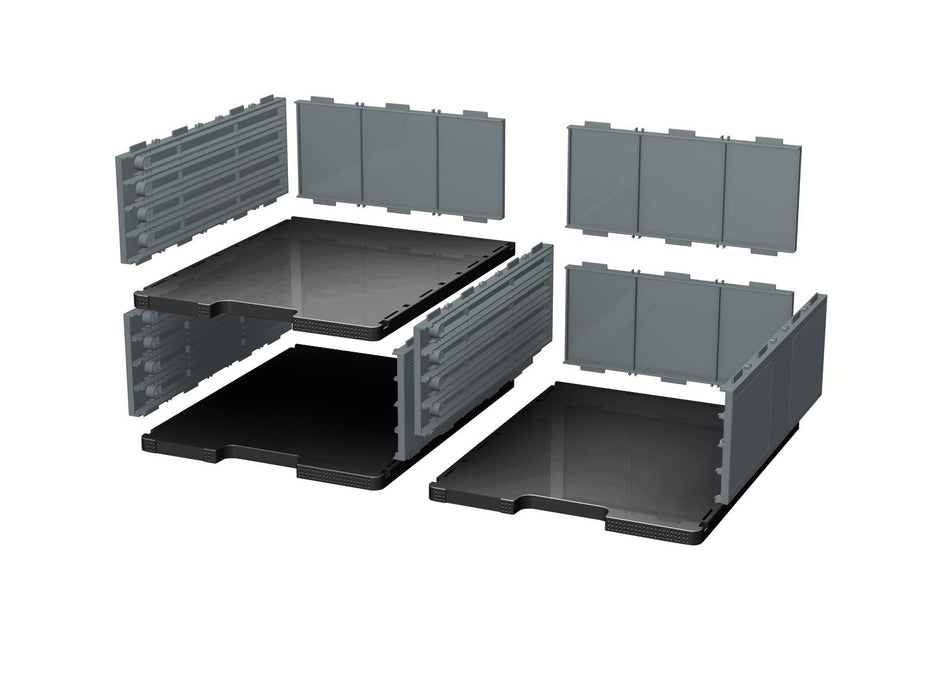 Exacompta Drawer Unit 360714D Dark Grey