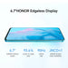 Honor X8a 6.7 Inch MediaTek Helio G88 4G USB-C 6GB RAM 128GB Storage Android 12 Mobile Phone Cyan