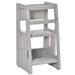 KIDS STOOL 3 ADJ HEIGHTS GREY