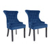 NEO Dining Chairs Non Height Adjustable Blue 2XKNOC-CHR-BLUE 530 (W) x 660 (D) x 920 (H) mm Pack of 2