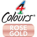 BIC 4 Colours Shine Rose Gold Ballpoint Pen Medium 0.32 mm