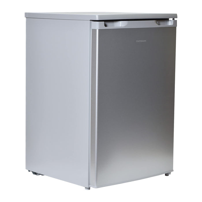 Statesman Under Counter U355S Freezer 3 Large Capacity Storage Drawers Metal Silver