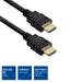 ewent 1 x HDMI Male to 1 x HDMI Male High Speed Cable with Ethernet 3m Black