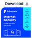 F-Secure Internet Security - Subscription licence (1 year) - 7 devices - ESD - Win