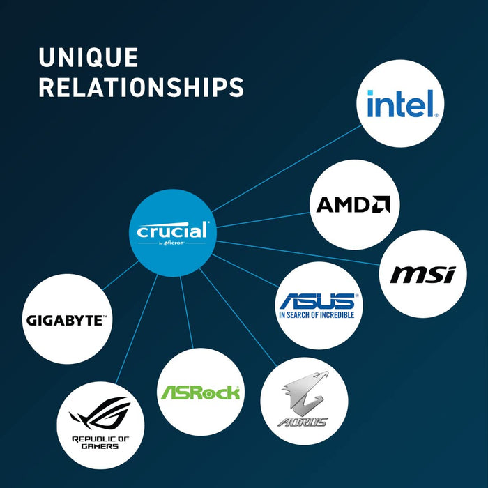 Crucial - DDR5 - module - 32 GB - SO-DIMM 262-pin - 5200 MHz / PC5-41600 - CL42 - 1.1 V - on-die ECC