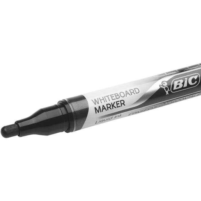 BIC Velleda Whiteboard Marker Medium Bullet Black 4.2 mm Pack of 12