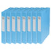 Exacompta Filing Box 50406E A4 Turquoise Glossy Card 25 x 33 cm Pack of 8