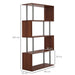 HOMCOM Bookcase Brown 300 x 800 x 1,450 mm