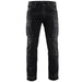 BLÅKLÄDER Trousers 14591142 Cottone, PA (Polyamide) Black Size 42R