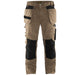 BLÅKLÄDER Trousers 15551860 Cotton, PL (Polyester) Stone, Black Size 33R