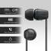 Sony WI-C100 Wireless Neckband Headphones Black