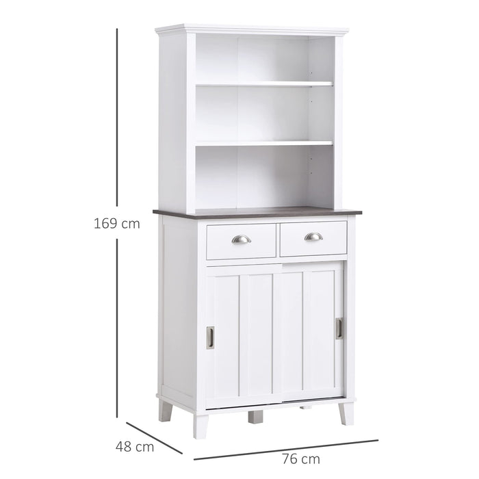 KITCHEN PANTRY CABINET WHITE