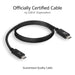 ACT USB-C Cable AC7401 Black 1 m