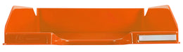 Exacompta Letter Tray Combo Midi Glossy Tangerine Pack of 6