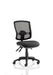 Eclipse Plus III Deluxe Medium Mesh Back Task Operator Office Chair Black Seat Without Arms - KC0398