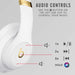 Beats Studio3 Wireless - Headphones with mic - full size - Bluetooth - wireless - active noise cancelling - noise isolating - white