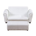 HOMCOM Kids Sofa White 410 x 83 mm