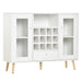 MODERN STORAGE CABINET WHITE