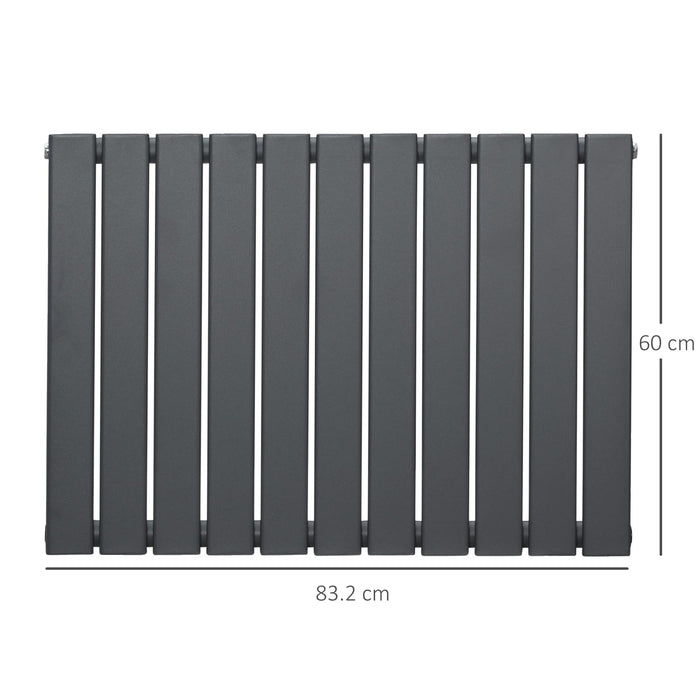 HOMCOM Panel Radiator 820-314V00GY 83.2 (W) x 0.1 (D) x 60 (H) cm