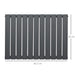 HOMCOM Panel Radiator 820-314V00GY 83.2 (W) x 0.1 (D) x 60 (H) cm