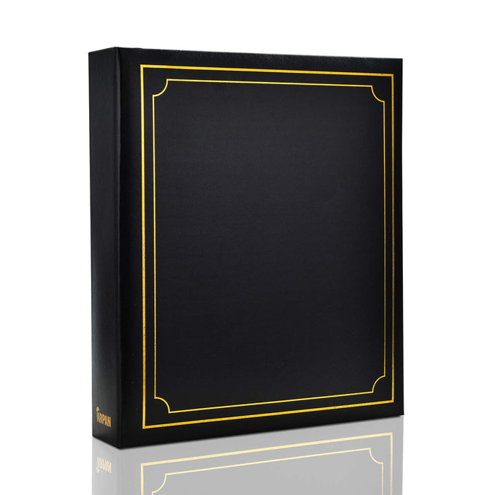 ARPAN Photo Album AL-2347BK A4 100 Holds Black