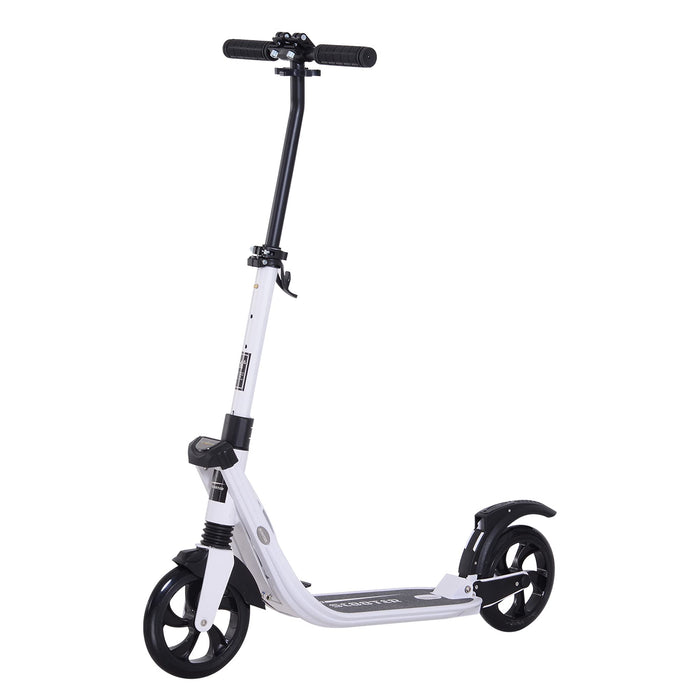 HOMCOM Foldable Scooter AA1-059WT White