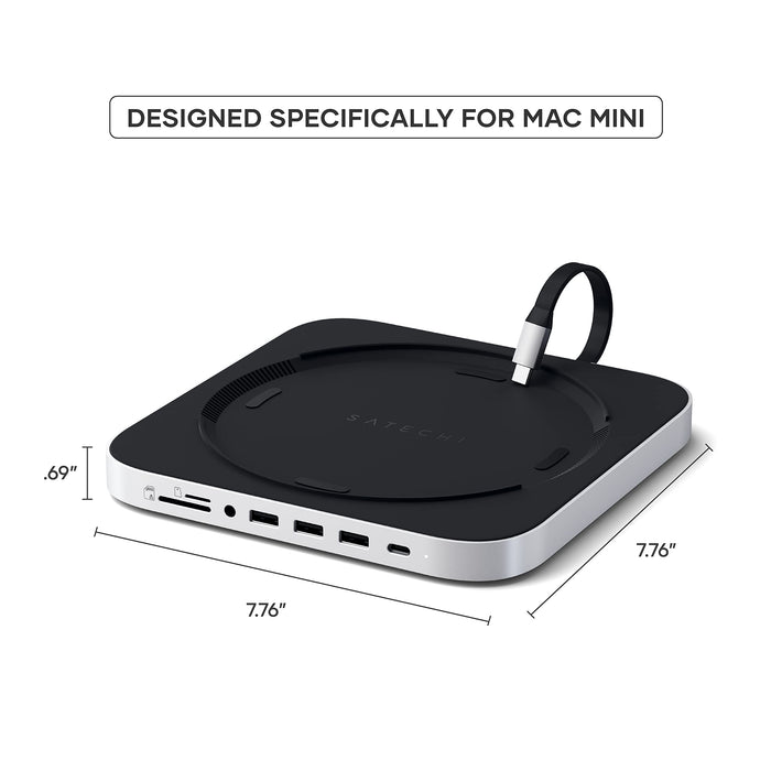 Satechi Charging Stand Mac Mini ST-MMSHS White