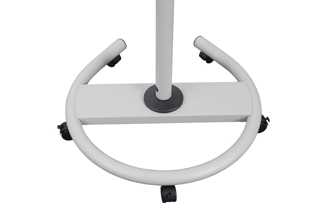 Bi-Office Mobile Easel Steel 70 (W) x 190 (H) cm Grey