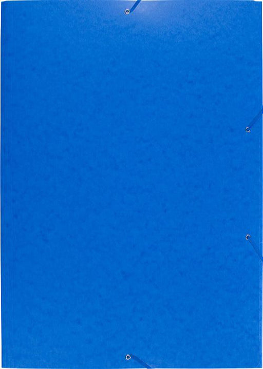 Exacompta 3 Flap Folder 59652E A2 Blue Mottled Pressboard 62 x 44 cm Pack of 10