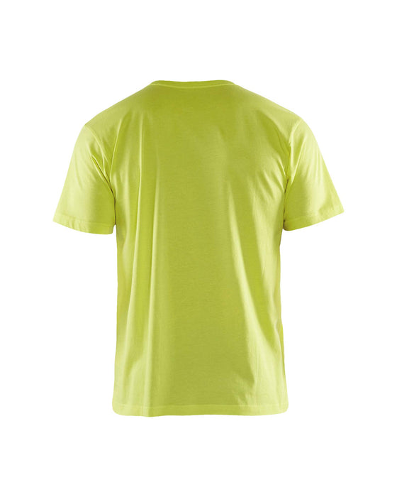 BLÅKLÄDER T-shirt 35251042 Cotton Yellow Size 5XL