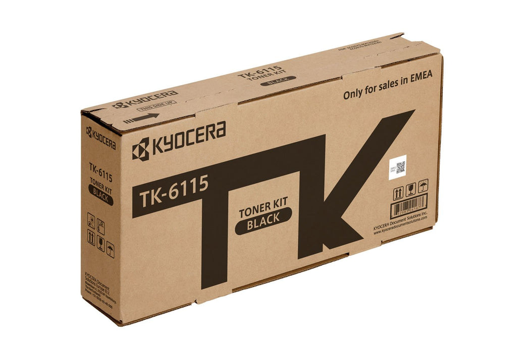 Kyocera Toner Cart Black Tk-6115