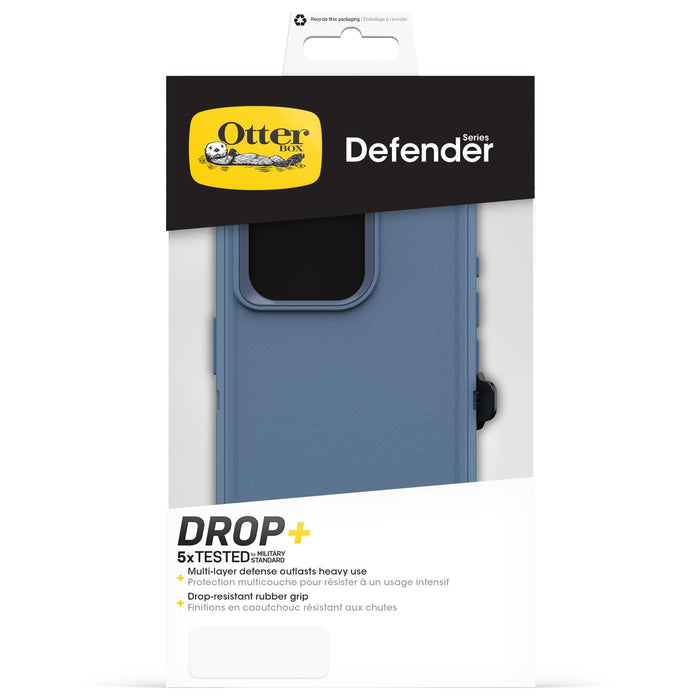 OtterBox Defender Apple iPhone 15 Pro Baby Blue Jeans - blue