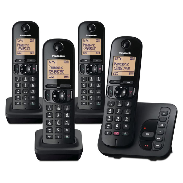 Panasonic Home Telephone KX-TGC264EB Black